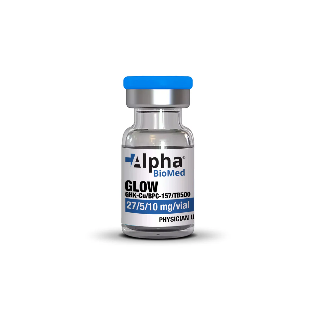 GLOW(BPC 157 10mg+GHKCU50mg+TB50010mg)